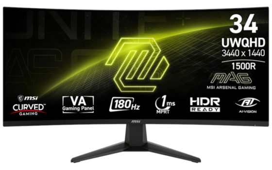 MSI MAG 346CQ (Bild: MSI)