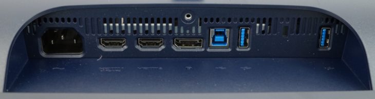 Anschlüsse des Alienware AW2725Q