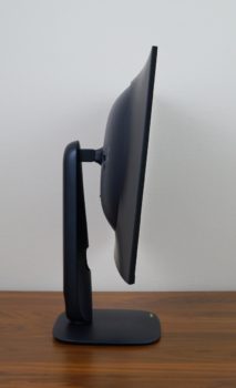Display maximaler Neigung nach vorn