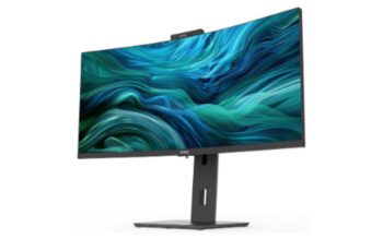 iiyama: UWQHD-Display mit USB-C-Dock und Webcam iiyama ProLite XCB3497WQSNPH-B1 (Bild: iiyama)