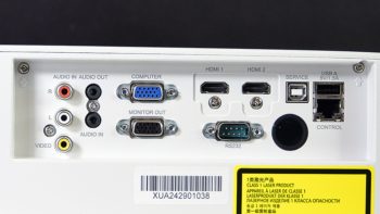 ViewSonic LSC520WU Anschlüsse