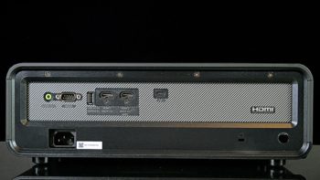 Viewsonic X2-4KE PRO Rückseite mit Anschlüssen 