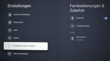 OSD: Fernbedienung & Zubehör