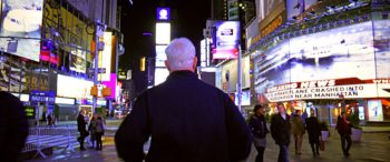 Screenshot: Sully mit fehlenden Inhalten auf den Displays am Times Square