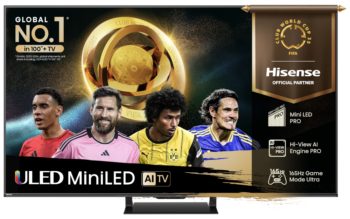Hisense: 4K165-TVs mit Mini-LED und Dolby Vision IQ Hisense U7Q Pro (Bild: Hisense)