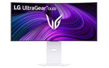 LG 34GX90SA: Das OLED-Display kommt mit webOS 24 LG UltraGear 34GX90SA (Bild: LG)