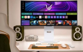 LG 39GX90SA: Neue Details zum OLED-Monitor mit webOS LG UltraGear 39GX90SA (Bild: LG)