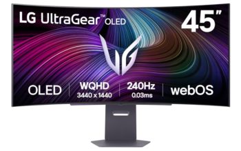 webOS 24 und OLED: LG 45GX90SA ist vorbestellbar LG UltraGear 45GX90SA (Bild: LG)