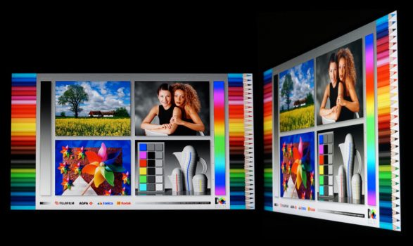 Blickwinkel vom IPS-Panel des LG 27BA75QB
