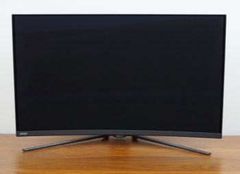 Ansicht Display vorn in der niedrigsten Stellung