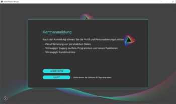 PMU: Kontoanmeldung (Bild: PMU)