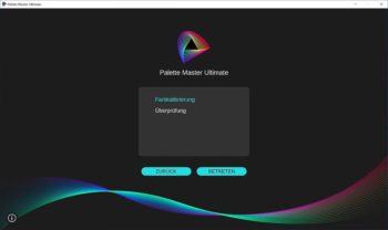 PMU: Workflow-Optionen (Bild: PMU)
