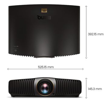Abmessungen (Bild: BenQ-Handbuch)