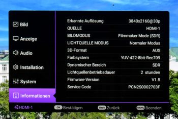 OSD: Informationen