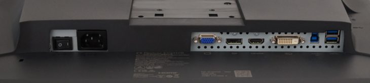 Anschlüsse des EIZO EV2410R