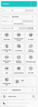 Display Pilot 2: Funktionsaufruf über die Taskleiste (Screenshot der Software)