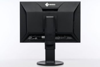 EIZO CG2400S Ansicht hinten in der höchsten Stellung