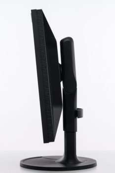 EIZO CG2400S Ansicht seitlich mit maximalem Neigungswinkel nach hinten