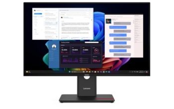 Lenovo: Neues Business-Display mit 4K und USB-C-Dock Lenovo ThinkVision T27UD-40 (Bild: Lenovo)
