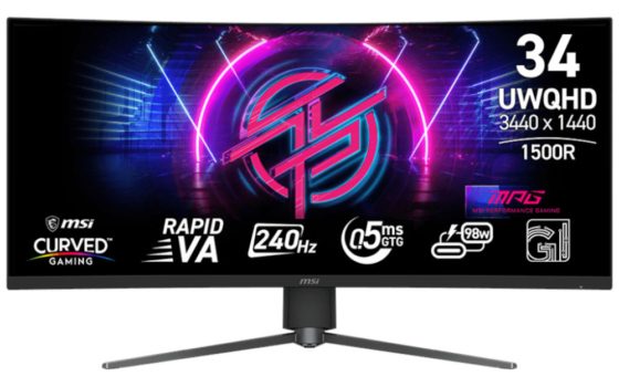 MSI MPG 346CQRF X24 (Bild: MSI)