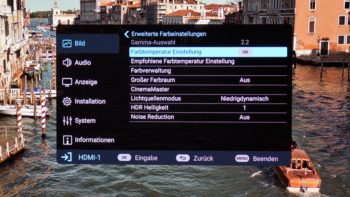 HDR10: Tiefer gehende Anpassungen