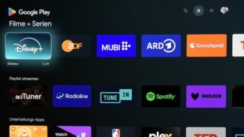 Android TV: Google Play