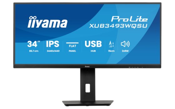 iiyama ProLite XUB3493WQSU-B6 (Bild: iiyama)