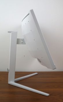 Display maximale Neigung nach hinten