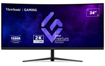 ViewSonic VX3418C-2K (Bild: ViewSonic)