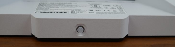 5-Wege-Joystick und zwei Tasten bilden die Bedieneinheit