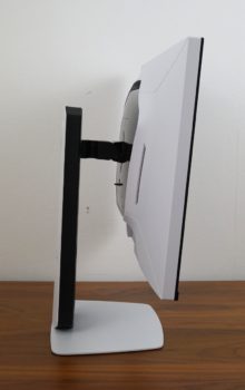 Monitor maximale Neigung nach vorn