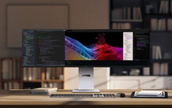 LG: 49-Zoll-Display mit DQHD, Nano-IPS und 144 Hz LG UltraWide 49U950A-W (Bild: LG)