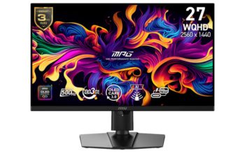 MSI: OLED-Display mit DP 2.1 und OLED Care 3.0 MSI MPG 271QR X50 (Bild: MSI)