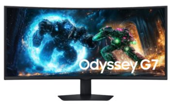 Samsung: WUHD-Monitor mit 180 Hz und in 40 Zoll Samsung Odyssey G75F (LS40FG75DENXZA) (Bild: Samsung)