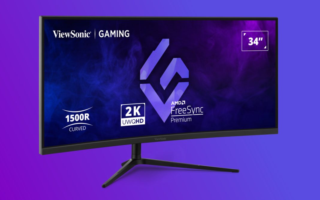 ViewSonic VX3418C-2K (Bild: ViewSonic)