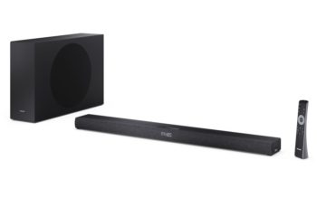 Sharp HT-SBW320: 2.1-Soundbar mit Dolby Atmos Sharp HT-SBW320 (Bild: Sharp)