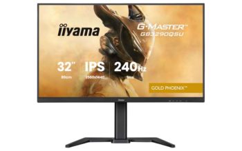 iiyama: Neues WQHD-Display mit 240 Hz und HDMI 2.1 iiyama G-Master GB3290QSU-B1 (Bild: iiyama)
