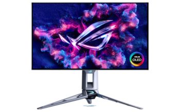 ASUS PG27AQWP-W: Infos zum Tandem-OLED-Display ASUS ROG Swift OLED PG27AQWP-W (Bild: ASUS)