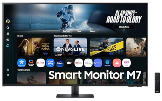Samsung Smart Monitor M70F (LS43FM700UUXEN) (Bild: Samsung)