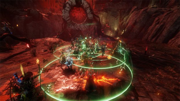 Spielszene aus dem MMORPG New World: Aeternum