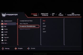 OSD Spiel: Optimierungen für die Spieleleistung und Darstellung
