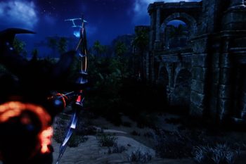 Dunkle Spielszene mit Schwarzverstärkung 5 (Werkseinstellung)