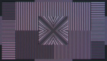 Full-HD-Auflösung (1920 x 1080 Pixel); "Superscharf" auf "Aus"