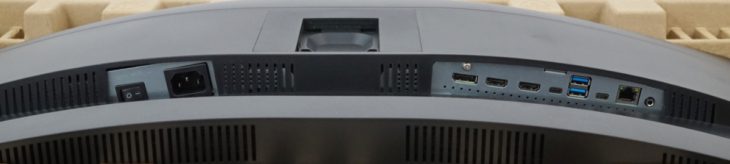 Anschlüsse des AOC CU34E4CW