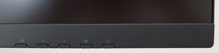 Haptische Multifunktionstasten auf der Rahmenvorderseite