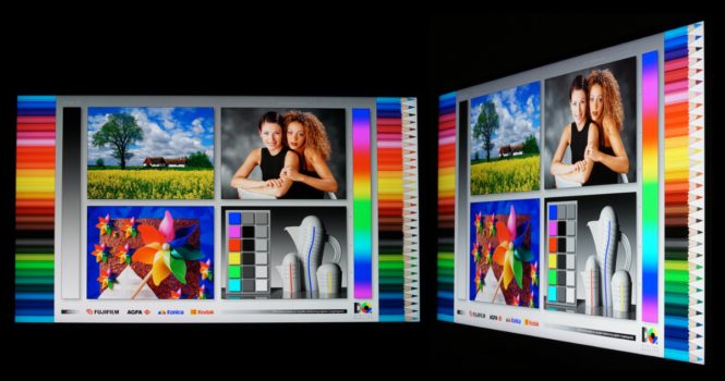 Blickwinkel vom IPS-Panel des LG 32U990A