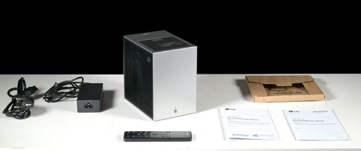 Lieferumfang des LG CineBeam S