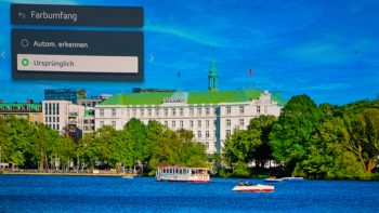 OSD: Farbumfang „Ursprünglich“