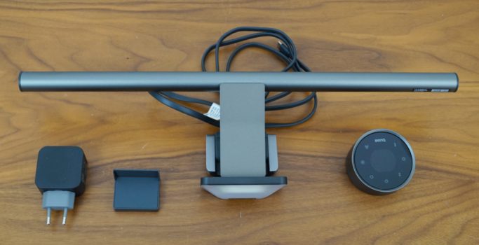 Lieferumfang der BenQ ScreenBar Halo 2