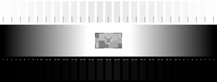 Graustufendarstellung vom OLED-Panel des MSI MPG 271QR QD-OLED X50